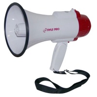 Pyle-Pro PMP35R Professional Megaphone/Bullhorn with Siren and Voice Recorder Pyle-Pro PMP35R Professional Megaphone/Bullhorn with Siren and Voice Recorder