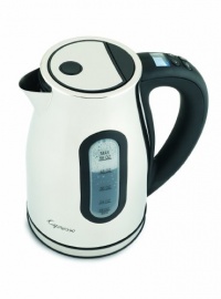 Capresso Water Kettle H2O Pro, Stainless Steel/Polished Chrome, 56-Ounce Capresso Water Kettle H2O Pro, Stainless Steel/Polished Chrome, 56-Ounce