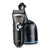 The latest Generation from Braun, the Series 3 is designed for guys who don't want to compromise. Its improved Triple Action FreeFloat™ system, increased motor speed and new SensoFoil™ technology all add up to a great, Brain-quality shave every time. Clean & Renew system automatically cleans, charges, lubricates and dries your shaver at the touch of a button. The latest Generation from Braun, the Series 3 is designed for guys who don't want to compromise. Its improved Triple Action FreeFloat™ system, increased motor speed and new SensoFoil™ technology all add up to a great, Brain-quality shave every time. Clean & Renew system automatically cleans, charges, lubricates and dries your shaver at the touch of a button.