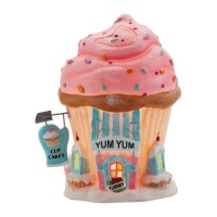 Department 56 North Pole Series Village Yum Yum Cupcakes Lit House, 5-1/2-Inch Department 56 North Pole Series Village Yum Yum Cupcakes Lit House, 5-1/2-Inch
