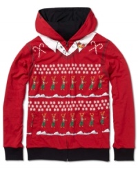 Perfect reversible hoodie to wear year round by Quicksilver. Makes a great gift. Perfect reversible hoodie to wear year round by Quicksilver. Makes a great gift.