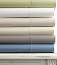 Martha Stewart Tide Ridge 300T Blue Full Sheet Set Martha Stewart Tide Ridge 300T Blue Full Sheet Set