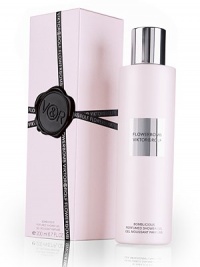 Silky pearlized gel melts on contact to skin, revealing the seductive sparkling notes of Flowerbomb. Awaken your senses. 6.7 oz. Silky pearlized gel melts on contact to skin, revealing the seductive sparkling notes of Flowerbomb. Awaken your senses. 6.7 oz.