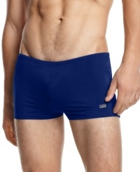 These shorts have a shorter European-inspired fit to maximize your tan. These shorts have a shorter European-inspired fit to maximize your tan.