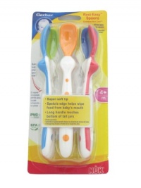 Gerber Graduates Rest Easy Spoons PVC & BPA Free 4m (5pack) Colors Vary Gerber Graduates Rest Easy Spoons PVC & BPA Free 4m (5pack) Colors Vary