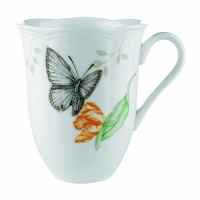 Lenox Butterfly Meadow 12-Ounce Blue Butterfly Mug Lenox Butterfly Meadow 12-Ounce Blue Butterfly Mug