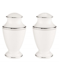From the Lenox Classic Collection, Federal Platinum formal dinnerware and dishes add a luxurious note to your table. Made of exquisite white bone china with platinum trim, a complete selection of pieces is available. Coordinating Debut Platinum crystal stemware adds the finishing flourish. From the Lenox Classic Collection, Federal Platinum formal dinnerware and dishes add a luxurious note to your table. Made of exquisite white bone china with platinum trim, a complete selection of pieces is available. Coordinating Debut Platinum crystal stemware adds the finishing flourish.