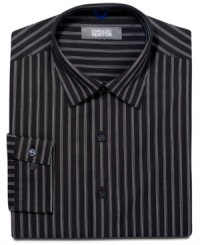 Get on the straight and narrow. This Kenneth Cole Reaction dress shirt is lean and streamlined. Get on the straight and narrow. This Kenneth Cole Reaction dress shirt is lean and streamlined.