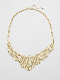 EXCLUSIVELY AT SAKS.COM From the Serpentine Collection. An exotic yet minimalist style featuring a linked, open, snakeskin-inspired design. 18k goldplated sterling silverLength, about 16-18 adjustableLobster clasp closureImported EXCLUSIVELY AT SAKS.COM From the Serpentine Collection. An exotic yet minimalist style featuring a linked, open, snakeskin-inspired design. 18k goldplated sterling silverLength, about 16-18 adjustableLobster clasp closureImported