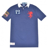 Polo Ralph Lauren Men Custom Fit Olympic Team US Rugby Polo T-shirt Polo Ralph Lauren Men Custom Fit Olympic Team US Rugby Polo T-shirt