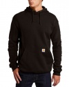 Carhartt Men's Midweight Hooded Logo-Sleeve Sweatshirt