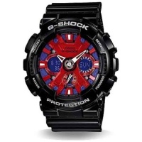 Casio G-Shock Ana-Digi Speed Indicator Red Dial Men's watch #GA120B-1A Casio G-Shock Ana-Digi Speed Indicator Red Dial Men's watch #GA120B-1A