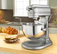 KitchenAid KV25GOXMC Professional 5 Plus 5-Quart Stand Mixer, Metallic Chrome KitchenAid KV25GOXMC Professional 5 Plus 5-Quart Stand Mixer, Metallic Chrome