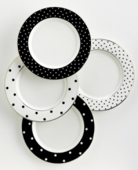 The road less-traveled is paved with polka-dots. Ease and elegance are the cornerstones of a perfect meal. Breathe new life into your entertaining style with the Larabee Road tidbit plates. The road less-traveled is paved with polka-dots. Ease and elegance are the cornerstones of a perfect meal. Breathe new life into your entertaining style with the Larabee Road tidbit plates.