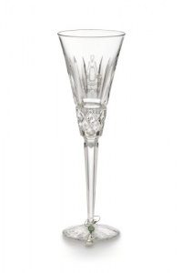 Waterford Crystal 8th Edition 12 Days of Christmas Champagne Flute, Eight Maids-a-Milking Waterford Crystal 8th Edition 12 Days of Christmas Champagne Flute, Eight Maids-a-Milking