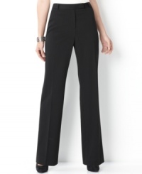 Straighten up: Charter Club offers straight-leg pants that work with your wardrobe! Allover pinstripes borrow from the boys, while a sleek flat front and creased leg instantly flatters. Straighten up: Charter Club offers straight-leg pants that work with your wardrobe! Allover pinstripes borrow from the boys, while a sleek flat front and creased leg instantly flatters.
