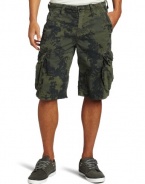 Union Jeans Men's Aloha Camo Cargo Short