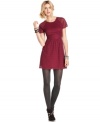 Allover sheer lace adds a sultry appeal to this otherwise sweet Free People dress -- perfect for a fall date-night look!