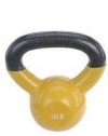 Sunny Vinyl Coated Kettle Bell (10-Pound)