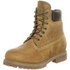 Timberland Men's 6' Premium Full Grain Boot,Wheat,11 W