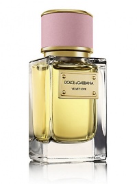 The inspiration for Velvet Love is the carnations of Lake Como. Velvet Love's redolent carnation flowers envelop oriental notes, giving in to an exhilarating rush of ylang ylang and pepper. The bottle is displayed in a precious black velvet box bearing an engraved golden plate and silky inner fabric. Also ideal as a gift. 1.6 oz. The inspiration for Velvet Love is the carnations of Lake Como. Velvet Love's redolent carnation flowers envelop oriental notes, giving in to an exhilarating rush of ylang ylang and pepper. The bottle is displayed in a precious black velvet box bearing an engraved golden plate and silky inner fabric. Also ideal as a gift. 1.6 oz.