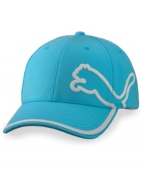 Keep your style quick and sporty with this hat from Puma. Keep your style quick and sporty with this hat from Puma.