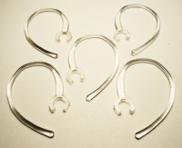 USA 5xsc Made Universal Small Clamp Bluetooth Ear Hook Loop Clip Replacement Clear USA 5xsc Made Universal Small Clamp Bluetooth Ear Hook Loop Clip Replacement Clear
