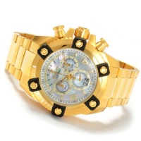 Invicta Men's 0341 Reserve Collection Arsenal Chronograph 18k Gold-Plated Watch Invicta Men's 0341 Reserve Collection Arsenal Chronograph 18k Gold-Plated Watch