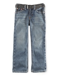 Demin Slim Fit Jean is perfect for back-to-school cool in a classic wash. Demin Slim Fit Jean is perfect for back-to-school cool in a classic wash.