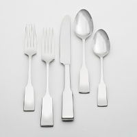 The silhouette of this Sculpted flatware compliments both casual and formal dining. It provides a stylish finishing touch to the Jasper Conran table while bringing modern dishwasher-safe convenience to the home. The setting includes a large and small fork, a knife and large and small spoons. Certain to be a beautiful 5-piece place setting to look at, to hold and to use. The silhouette of this Sculpted flatware compliments both casual and formal dining. It provides a stylish finishing touch to the Jasper Conran table while bringing modern dishwasher-safe convenience to the home. The setting includes a large and small fork, a knife and large and small spoons. Certain to be a beautiful 5-piece place setting to look at, to hold and to use.