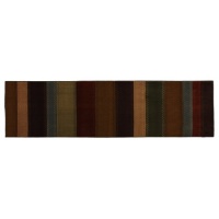 Townhouse Rugs Mojave Stripes Multi 25 by 94-Inch Rug Townhouse Rugs Mojave Stripes Multi 25 by 94-Inch Rug