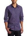 Kenneth Cole Men's One Pocket Irridescent Shirt