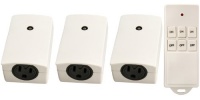 Woods 13569 Indoor Wireless Remote Control with 3 Outlets Woods 13569 Indoor Wireless Remote Control with 3 Outlets