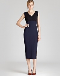 Channel your inner 1940's screen siren with this immaculatly fitted REISS dress. Featuring a vintage-inspired, over-the-knee finish to the pencil skirt, and embellished with chiffon detail at the top, this is an ideal choice for cocktail hour. Channel your inner 1940's screen siren with this immaculatly fitted REISS dress. Featuring a vintage-inspired, over-the-knee finish to the pencil skirt, and embellished with chiffon detail at the top, this is an ideal choice for cocktail hour.