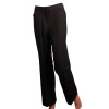 Nicole Miller New York Perfect Fit Easy Care Dress Pant (6, Black)