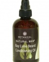 Botanical Skin Works Bay Lime Beard Conditioning Oil 4 Oz Men'S Body Care