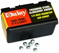 Daisy Outdoor Products Steel Slingshot Ammo (Black, 1/4 Inch) Daisy Outdoor Products Steel Slingshot Ammo (Black, 1/4 Inch)