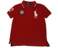 Polo by Ralph Lauren London Olympic Polo Shirt Red M