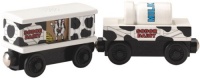 Thomas And Friends Wooden Railway - Sodor Dairy Cars Thomas And Friends Wooden Railway - Sodor Dairy Cars