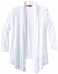 Energie Girls 7-16 Zebra Burnout Cozy Tee, White, Small Energie Girls 7-16 Zebra Burnout Cozy Tee, White, Small