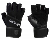 Harbinger 1255 Women's Training Grip Wrist Wrap Gloves Harbinger 1255 Women's Training Grip Wrist Wrap Gloves