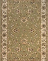 Area Rug 2x3 Rectangle Traditional Sage Color - Momeni Persian Garden Rug from RugPal