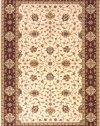 Area Rug 5x8 Rectangle Traditional Ivory Color - Momeni Persian Garden Rug from RugPal