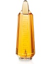 In 2005, Thierry Mugler unveiled a precious and fascinating amethyst stone that celebrated a mysterious goddess from elsewhere. Now, in 2012, a new solar goddess is born, revealing the supreme fragrance of extraordinary femininity. This rich, bewitching nectar is captured inside an everlasting drop of gold that radiates a divine mystical energy. ALIEN Essence Absolue is a modern and decadent interpretation of ALIEN that will indulge the solar goddess in every woman. Made in France. 2 oz. 