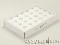 10 Hour White Unscented Votive Candles Set of 24 10 Hour White Unscented Votive Candles Set of 24