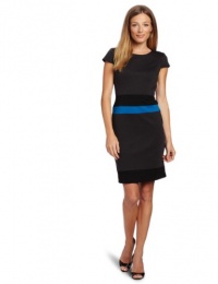 Anne Klein Women's Color Block Ponte Sheath Dress Anne Klein Women's Color Block Ponte Sheath Dress