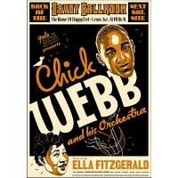 (17x24) Chick Webb Ella Fitzgerald Jazz POSTER Harlem NYC RARE (17x24) Chick Webb Ella Fitzgerald Jazz POSTER Harlem NYC RARE