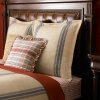 Lauren by Ralph Lauren Bed Blanket Full / Queen Lake House Solid Red Cotton Twisted Yarn