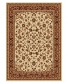Present a lush transition from room to room with the exquisitely detailed patternwork of the Florence area rug set from Kenneth Mink. Woven of plush olefin for lasting softness and durability. Includes four rugs.