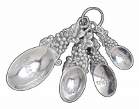 Arthur Court Grape Measuring Spoons, Set of 4 Arthur Court Grape Measuring Spoons, Set of 4